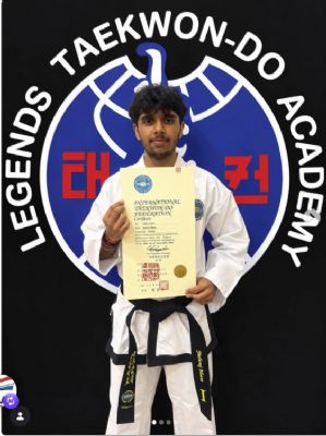 A Proud Moment at Legends Taekwon-Do Academy!